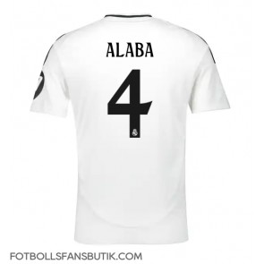 Real Madrid David Alaba #4 Replika Hemmatröja 2024-25 Kortärmad